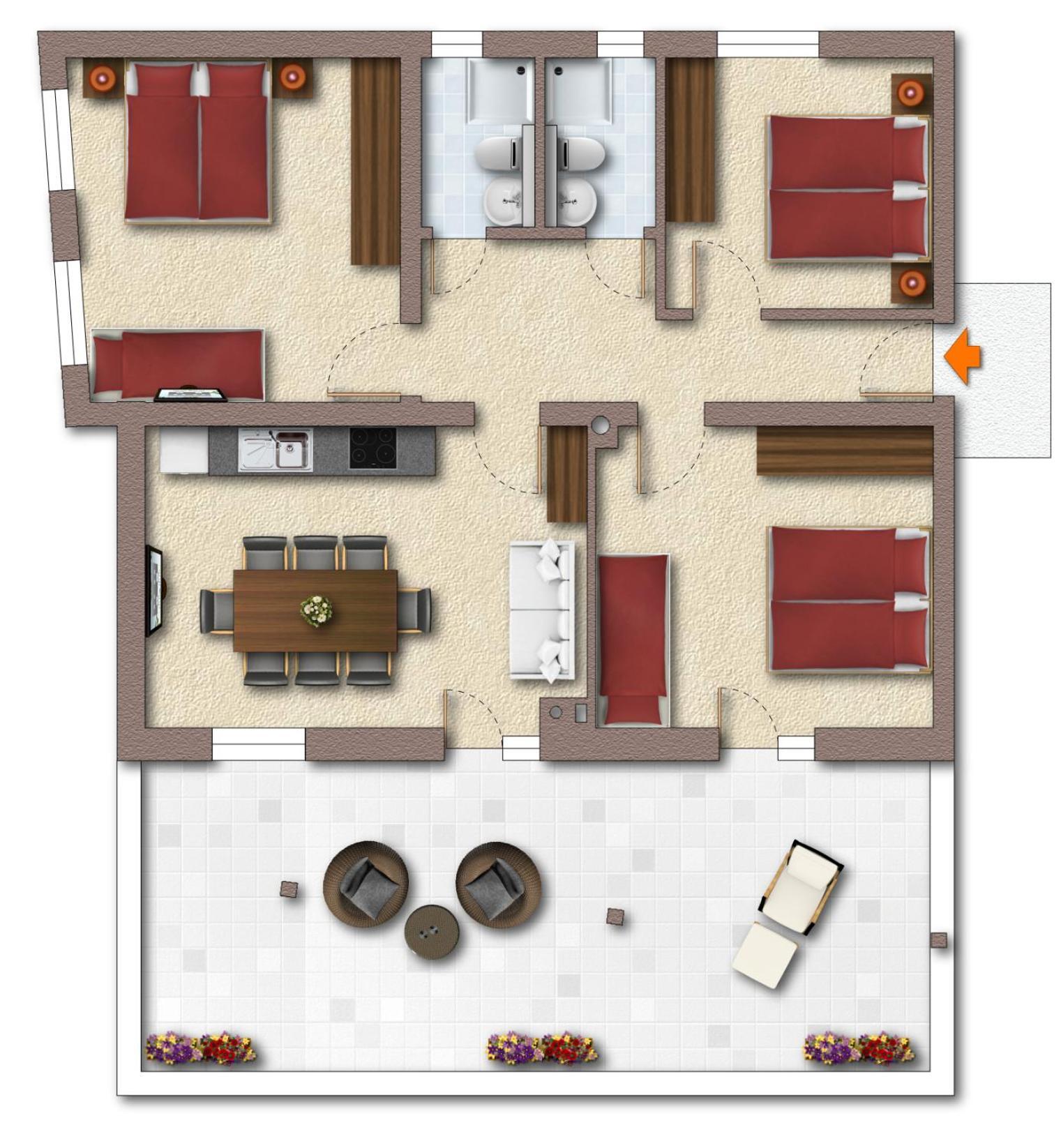 Appartements Laura Майрхофен Экстерьер фото